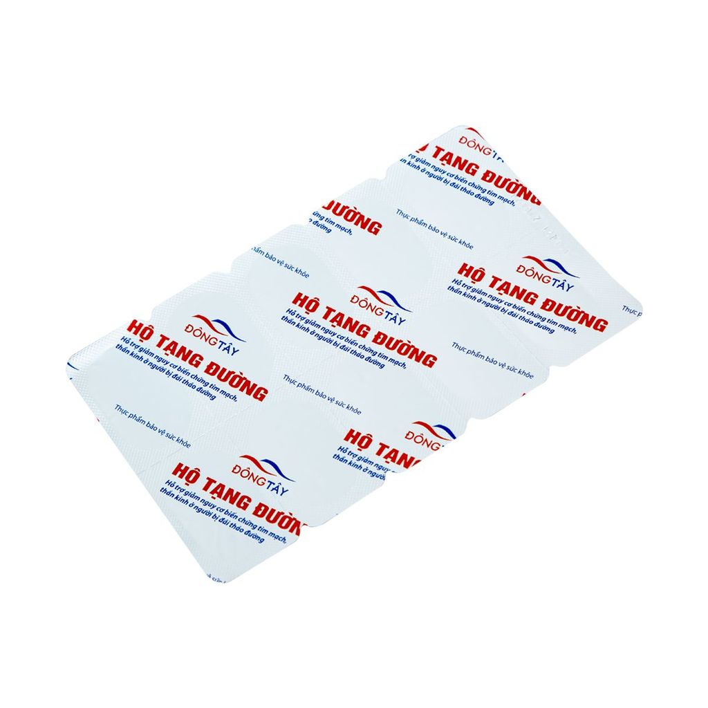 Hộ Tạng Đường - giúp hạ đường huyết, giảm cholesterol máu (30 viên)