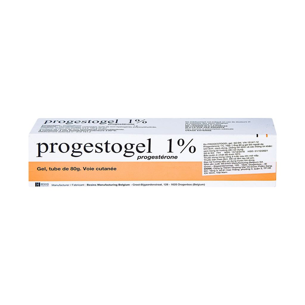 Progestogel - điều trị các bệnh vú lành tính (80g)