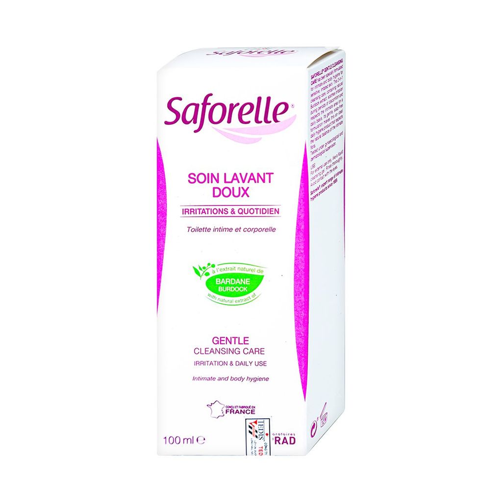 Dung dịch vệ sinh phụ nữ Saforelle Soin Lavant Doux Gentle Cleansing Care (100ml)