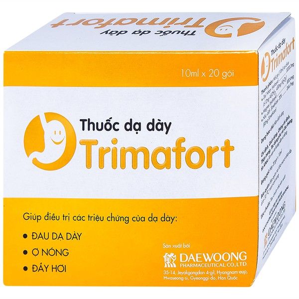 Thuốc Trimafort Daewoong chống viêm loét, trào ngược dạ dày (20 gói x 10ml)