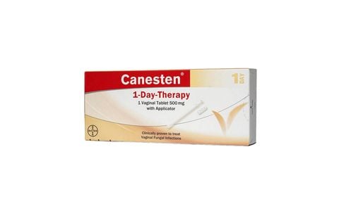 Thuốc đặt Canesten Bayer điều trị viêm âm đạo, kháng nấm (1 viên)