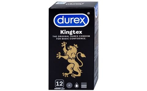 Bao cao su Durex Kingtex ôm sát, vừa vặn (12 cái)