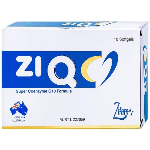 Viên nang mềm Zi Q Zifam hỗ trợ tim mạch, hạn chế quá trình lão hoá (10 viên)