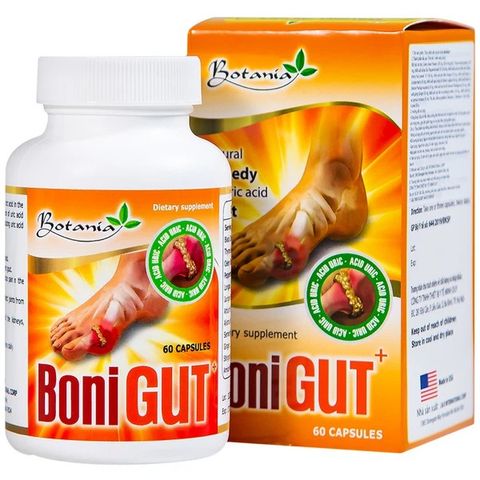 Viên uống BoniGut Botania hỗ trợ điều trị bệnh gout (60 viên)