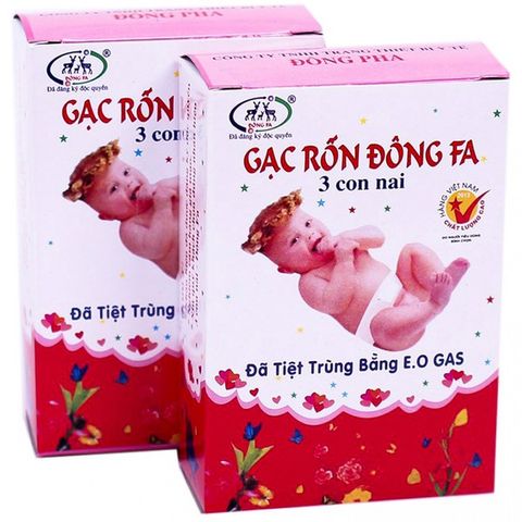 Gạc Rốn Đông Pha (10 hộp/ Bịch)