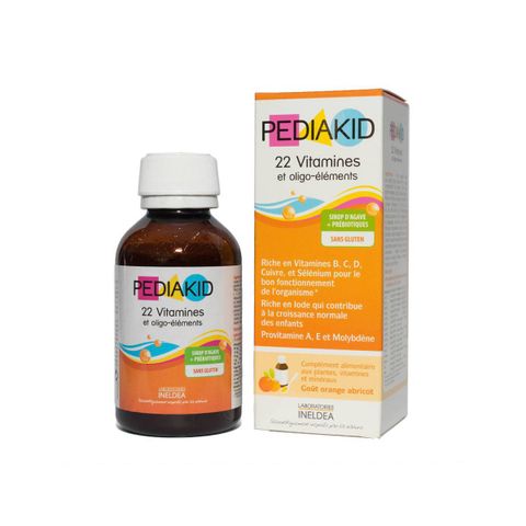 Siro Pediakid 22 Vitamines hỗ trợ bổ sung vitamin và khoáng chất (125ml)