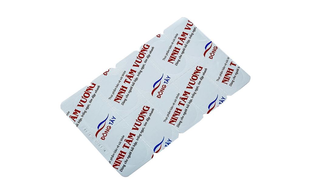 Viên uống cho người rối loạn nhịp tim Ninh Tâm Vương 30 viên