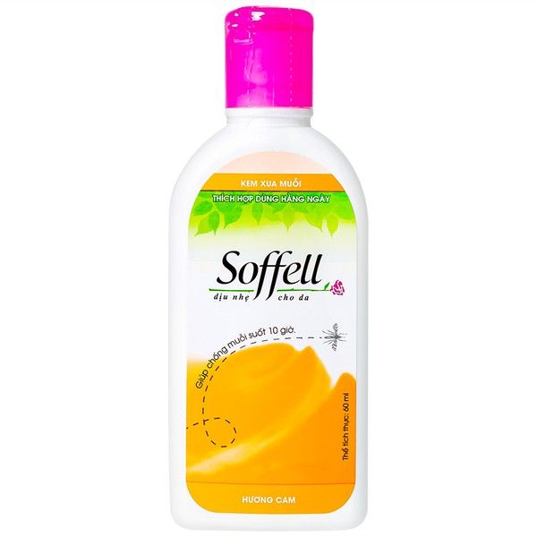Soffel 60ml hương cam - chống muỗi