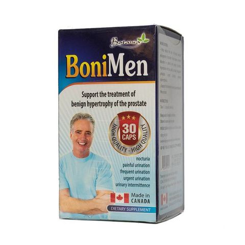 Viên uống BoniMen Botania ngăn ngừa, hạn chế sự phát triển u xơ phi đại lành tính tuyến tiền liệt (30 viên)