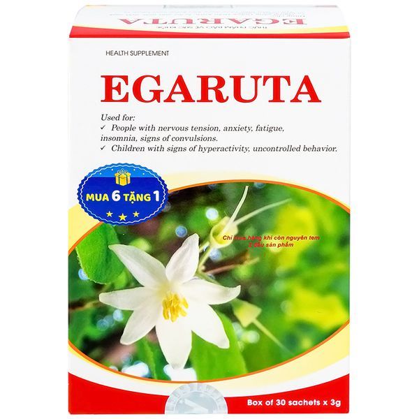 Cốm hỗ trợ điều trị bệnh tăng động, động kinh Egaruta (30 gói)