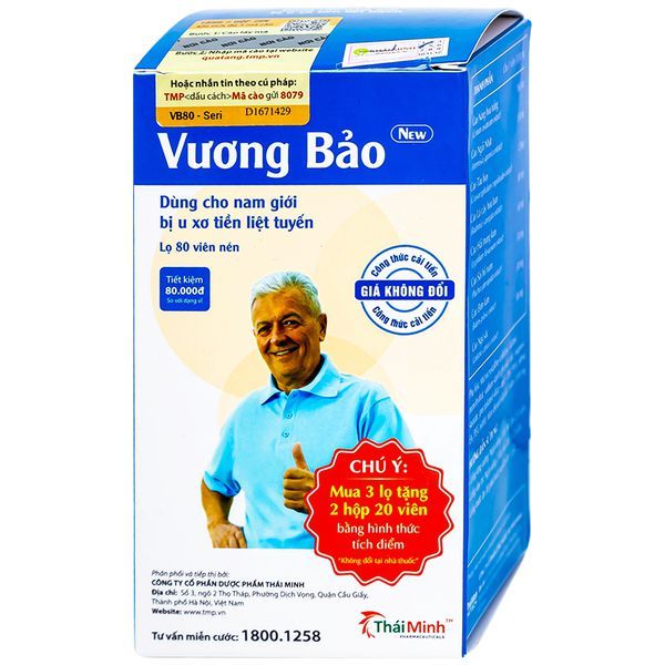Vương Bảo lọ 80 viên