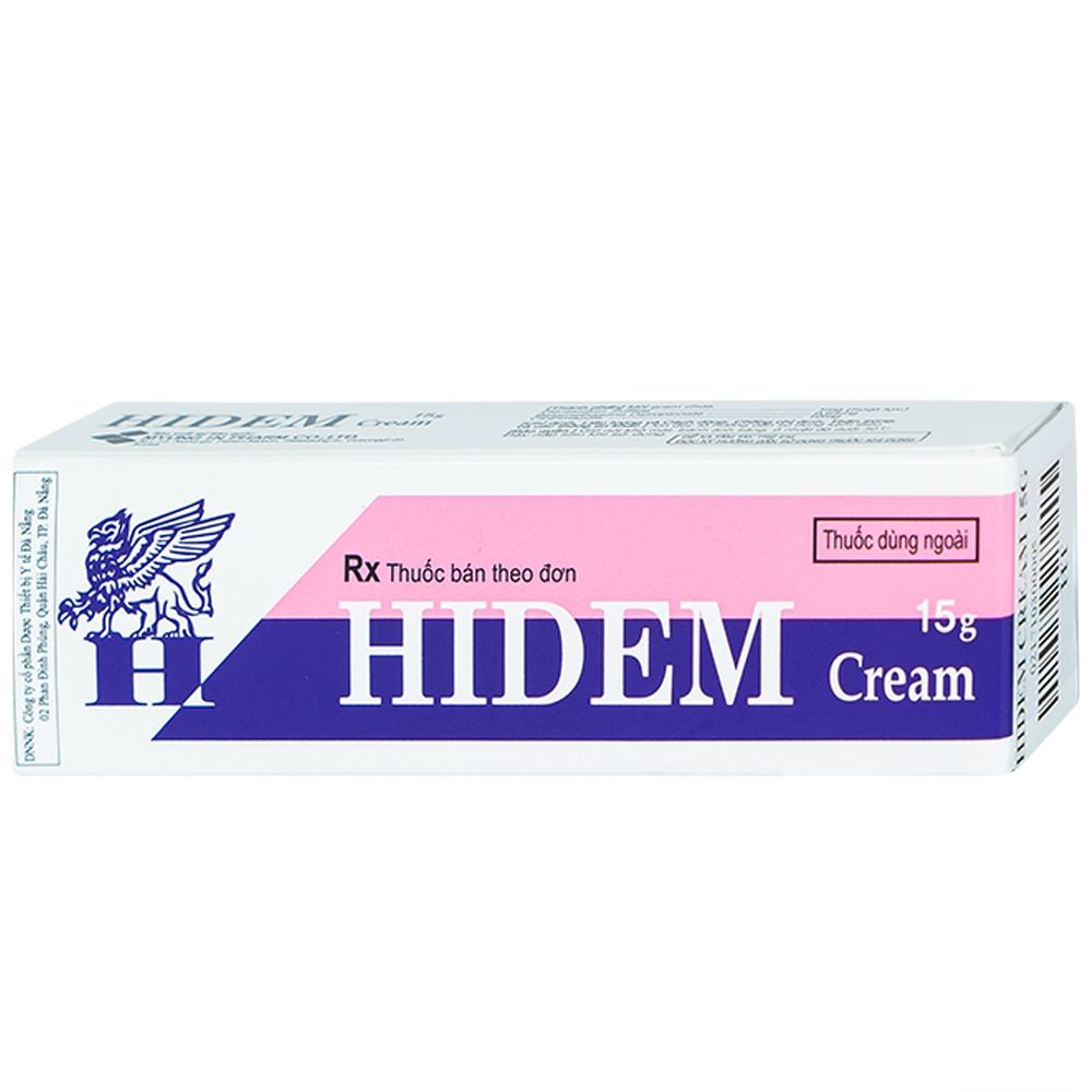 KEM BÔI NGOÀI DA HIDERM CREAM 15G
