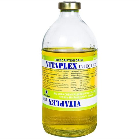 Dịch truyền Vitaplex Injection Siu Guan Chem bổ sung các vitamin nhóm B (500ml)