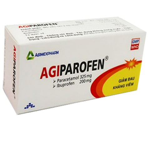 Agiparofen 325mg (Hộp 5 vỉ x 10 viên)