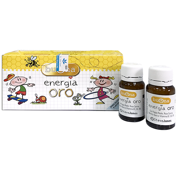 Siro Buona Engeria Oro giúp tăng cường trao đổi chất, tăng đề kháng (10 lọ x 10ml)