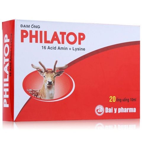Philatop (hộp 20 ống) - bồi bổ sức khỏe
