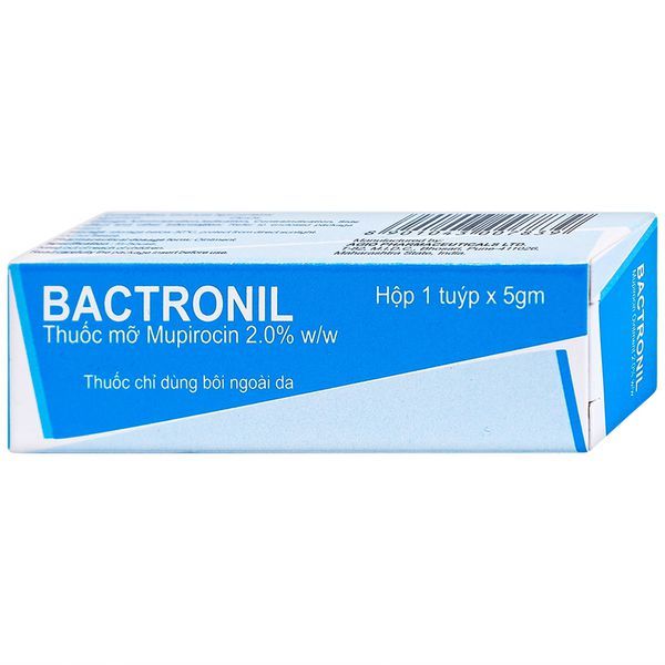 Thuốc mỡ Bactronil 2% Agio điều trị các nhiễm khuẩn da (5g)