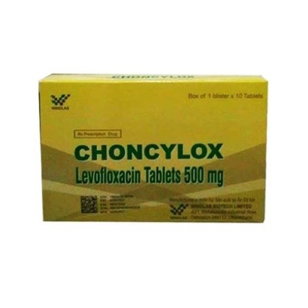 Levofloxacin ấn(1*10)- hỗ trợ điều trị nhiễm khuẩn