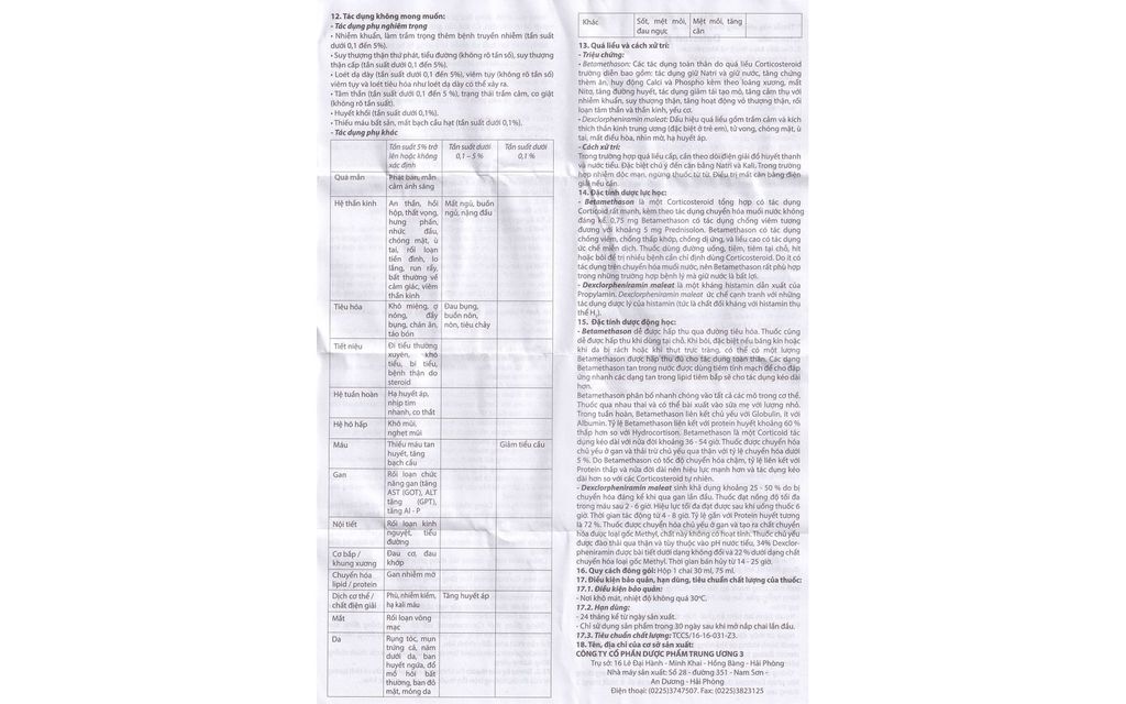 Thuốc Daleston-D Tw3 chống dị ứng hiệu quả (75ml)