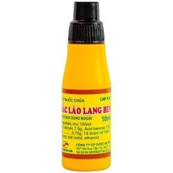 Cồn Thuốc Chữa Hắc Lào Lang Ben Hadiphar 10Ml