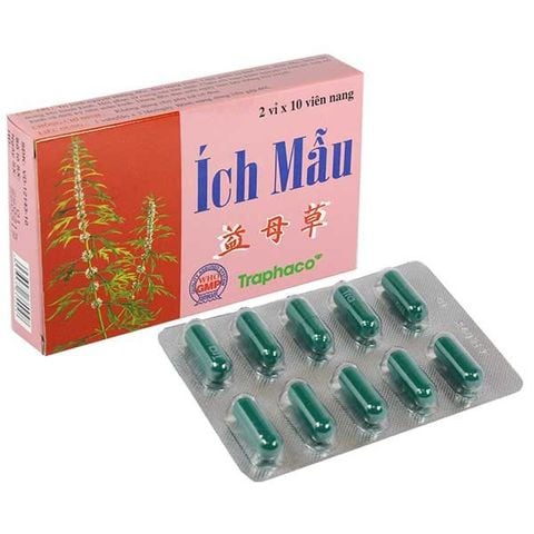 Ích Mẫu (2 vỉ x 10 viên/hộp) - Thuốc điều trị rối loạn kinh nguyệt