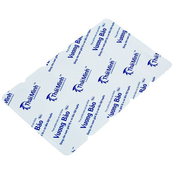 Viên uống hỗ trợ điều trị phì đại tiền liệt tuyến Vương Bảo 20 viên