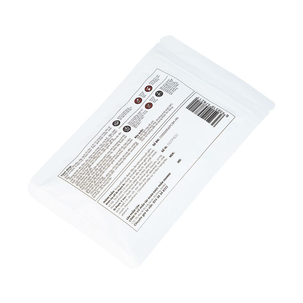 Khăn hạ sốt Dr.papie (5 túi*5 khăn)