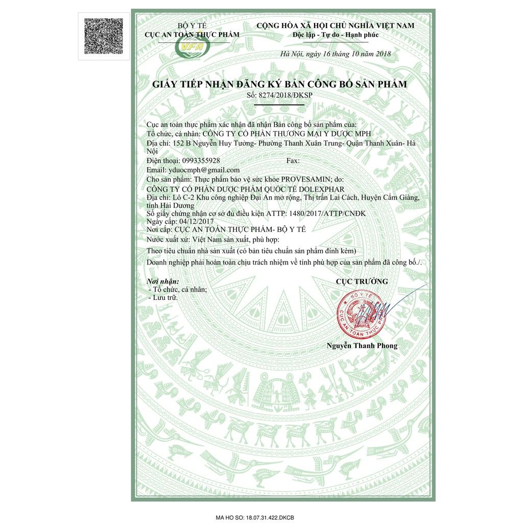 Viên uống Provesamin hỗ trợ điều trị đau nhức khớp, nuôi dưỡng tái tạo sụn khớp, ngừa thoái hóa khớp - Lọ 90 viên