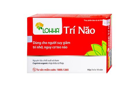 Thực phẩm bảo vệ sức khỏe Lohha Trí Não 30 viên