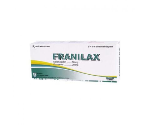 Franilax (Hộp 3 vỉ x 10 viên)