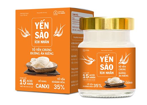 Yến sào Ích Nhân Tổ Yến chưng đường ăn kiêng