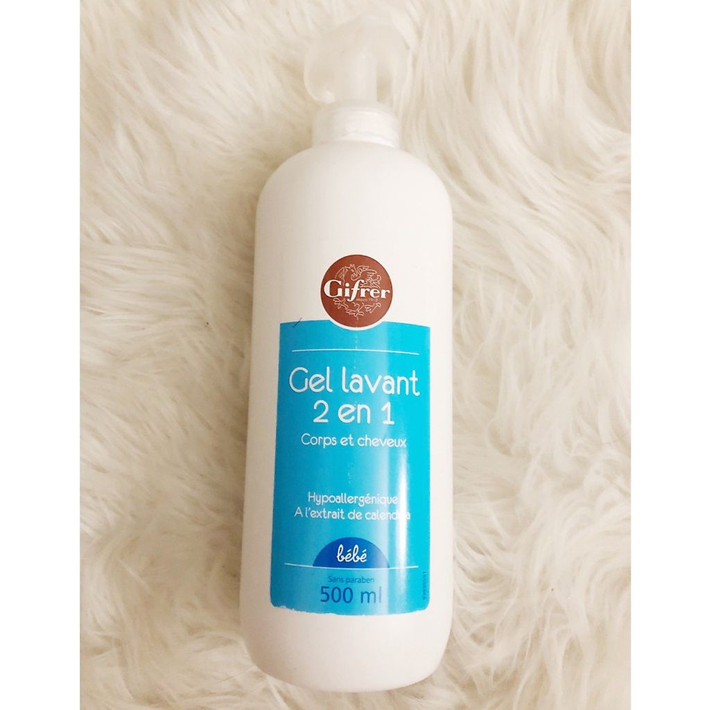 Sữa Tắm Gội Cho Bé Gifrer Gel Lavant 2 in 1 500ml