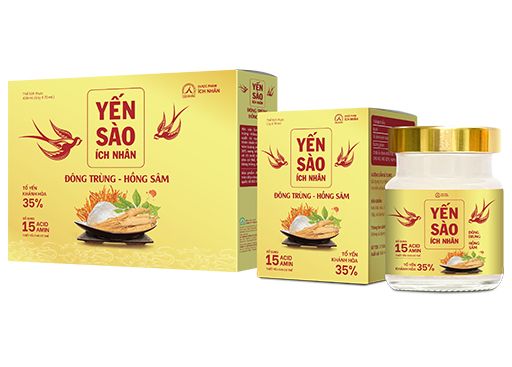 Yến sào Ích Nhân Đông trùng - Hồng sâm