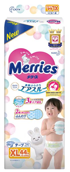 ZZ Bỉm merries dán XL44