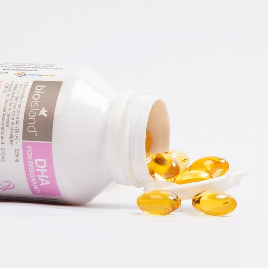 Viên uống Bioisland DHA cho bà bầu (lọ 60 viên)
