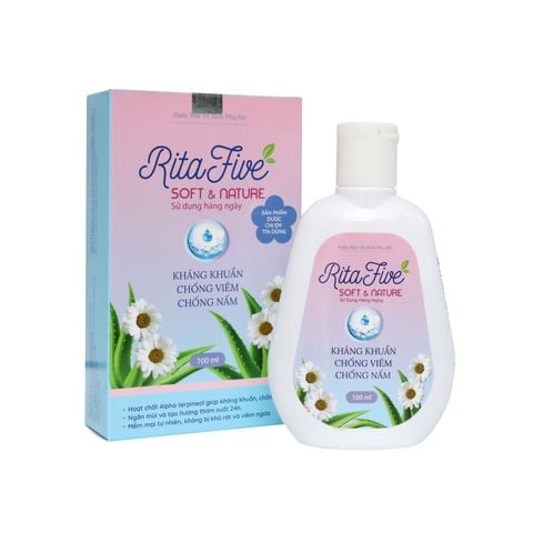 Dung dịch vệ sinh phụ nữ RitaFive 100ml