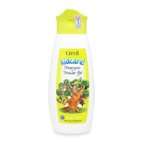 Sữa tắm gội trẻ em Crevil Kidcare Shampoo & Shower Gel 300ml