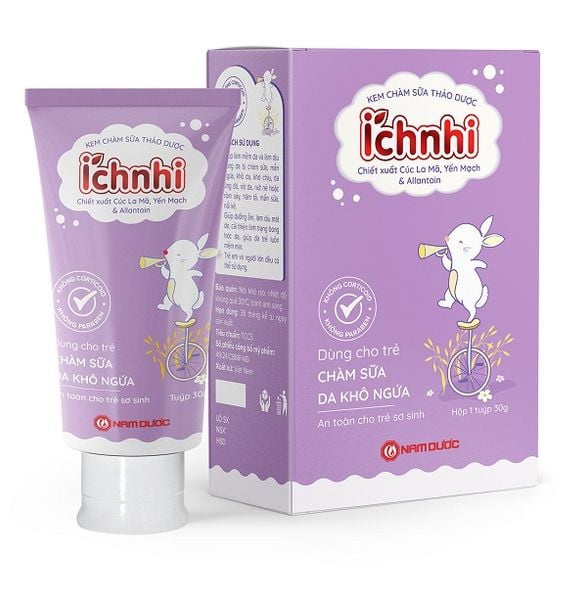 KEM CHÀM SỮA THẢO DƯỢC ÍCH NHI