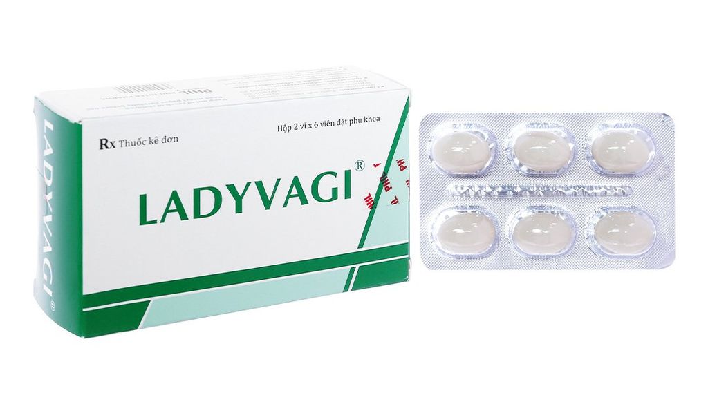 Viên đặt âm đạo Ladyvagi Phil Inter điều trị tại chỗ viêm âm đạo (2 vỉ x 6 viên)