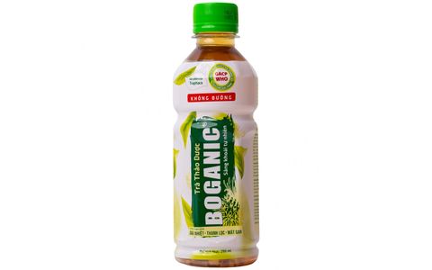 Trà thảo dược Boganic Traphaco không đường giúp giải nhiệt, mát gan (290ml)