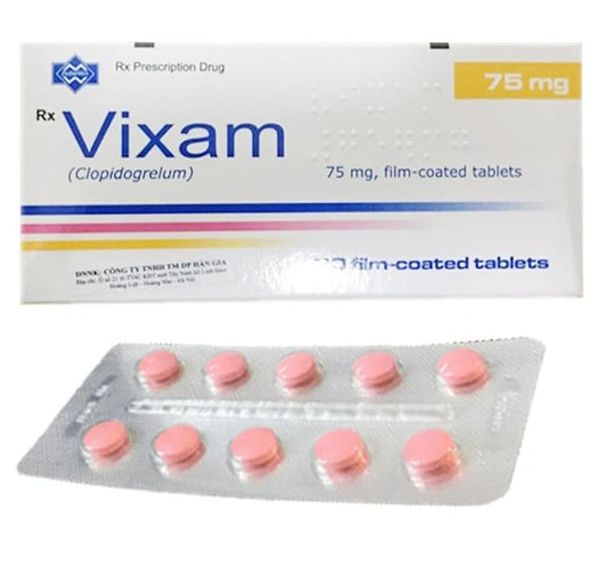 Thuốc Vixam 75mg Polfarmex phòng huyết khối động mạch (3 vỉ x 10 viên)