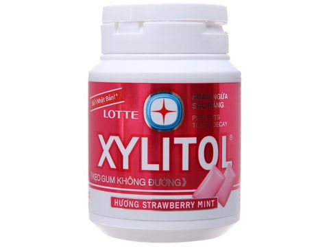 Xylitol strawberry mint lọ ( 6 lọ/ hộp)