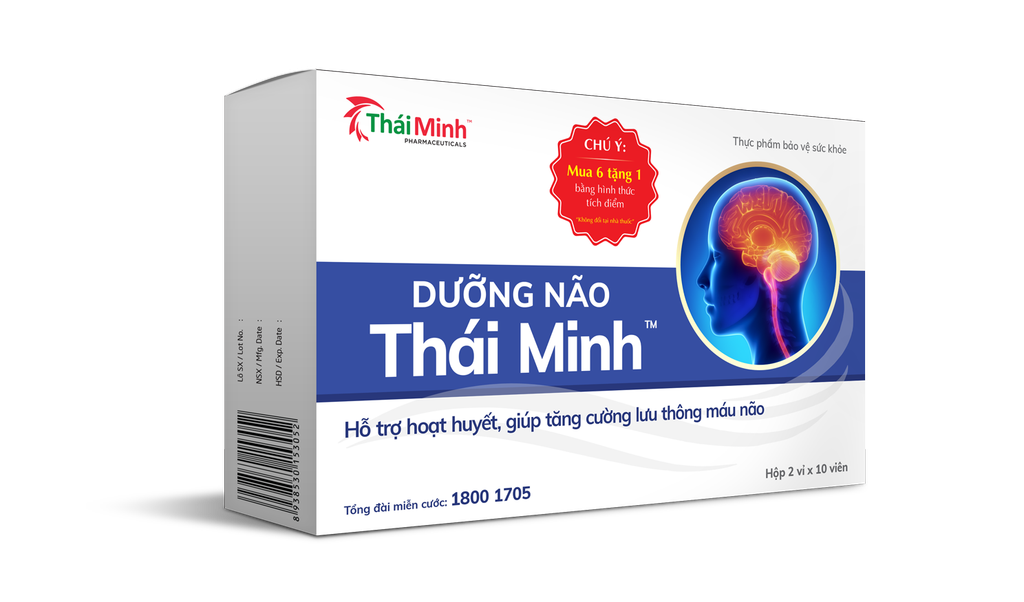 Thực Phẩm Bảo Vệ Sức Khoẻ DƯỠNG NÃO THÁI MINH