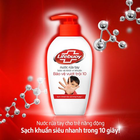 ZZ Nước rửa tay Lifebuoy 180g đỏ