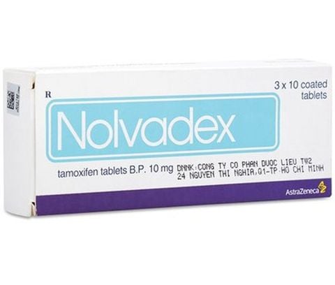 Thuốc Nolvadex 10mg AstraZeneca điều trị nội tiết trong điều trị ung thư vú (30 viên)