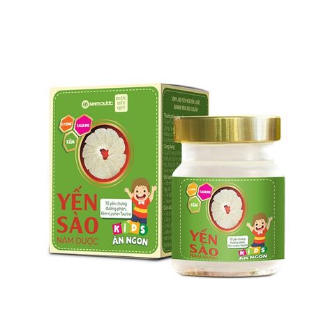 YẾN SÀO NAM DƯỢC KIDS ĂN NGON ( HỘP 1 LỌ)
