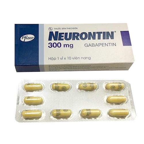 Thuốc Neurontin 300mg Pfizer điều trị bệnh động kinh và đau dây thần kinh (1 x 10 viên)