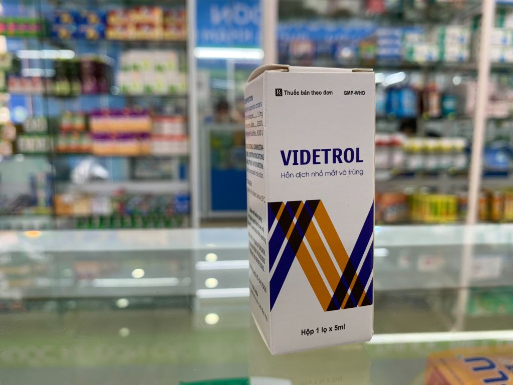 Videtrol nhỏ mắt 5ml