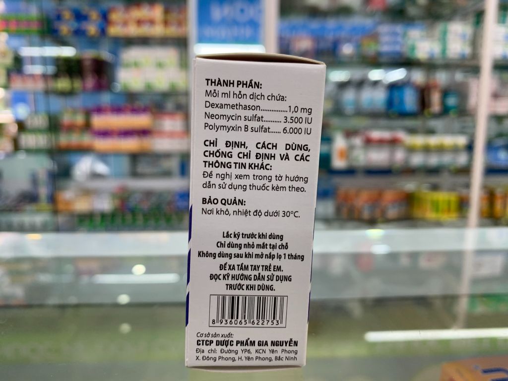 Videtrol nhỏ mắt 5ml