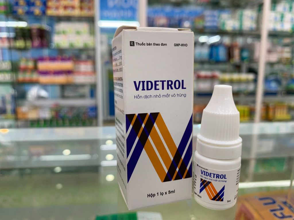 Videtrol nhỏ mắt 5ml